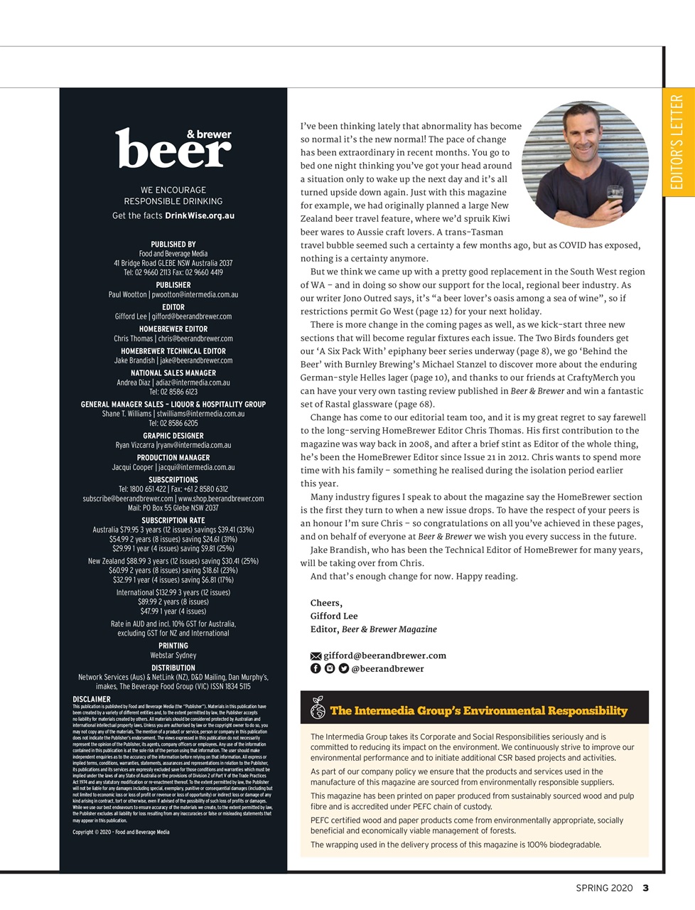 Beer and Brewer Preview Pages