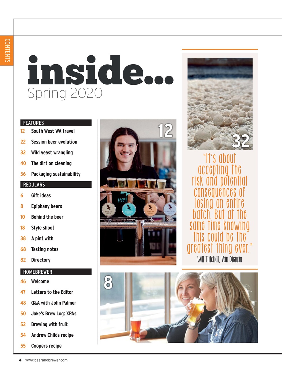 Beer and Brewer Preview Pages