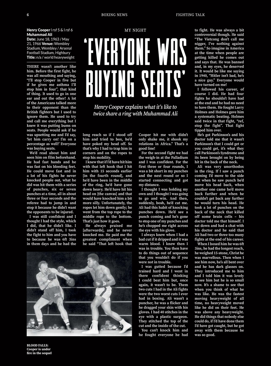 Boxing News Presents Preview Pages