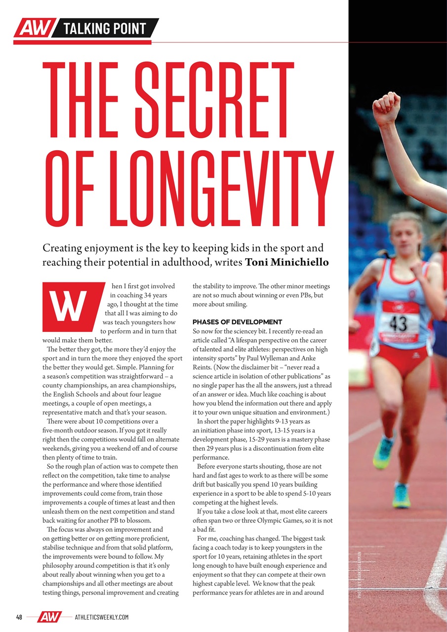 AW – Athletics Weekly Magazine Preview Pages