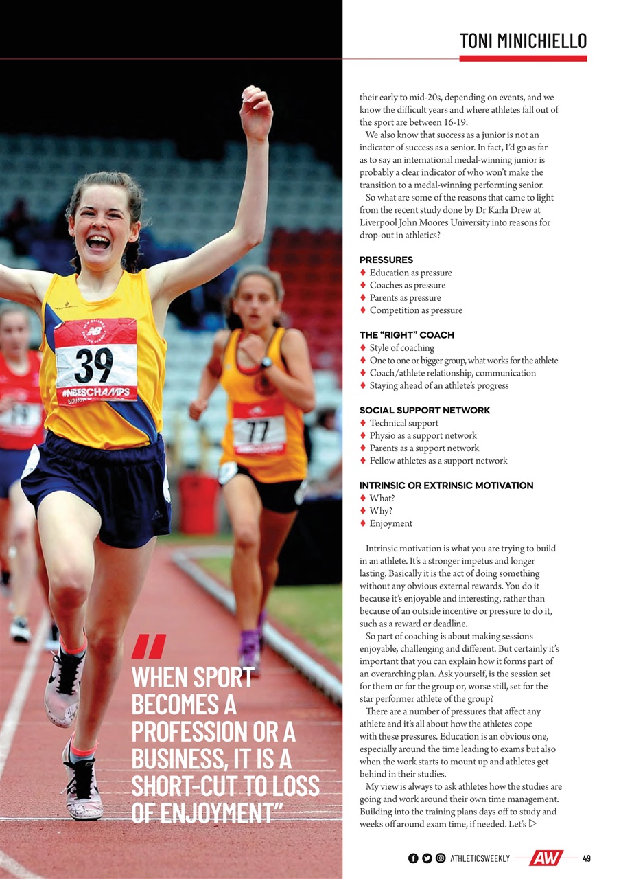 AW – Athletics Weekly Magazine Preview Pages
