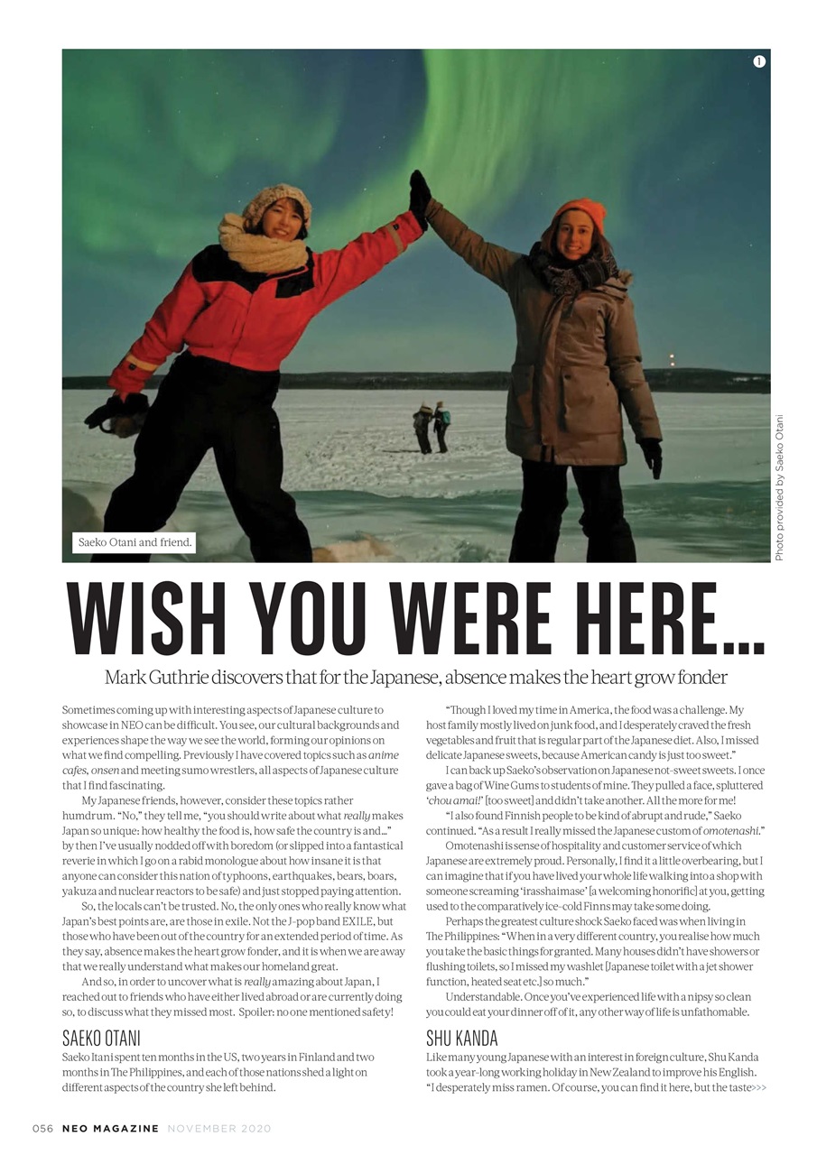 NEO Magazine Preview Pages