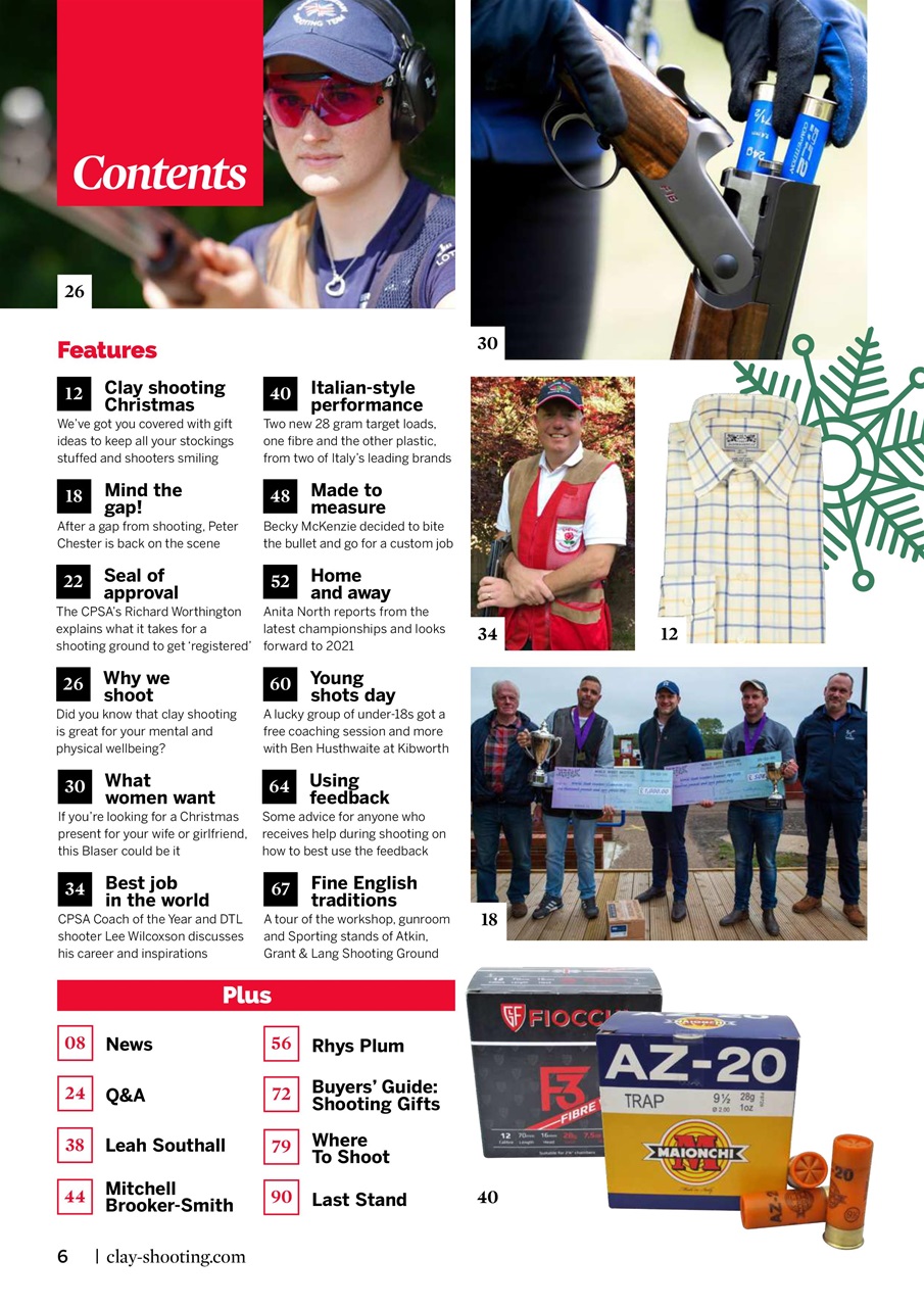 Clay Shooting Preview Pages