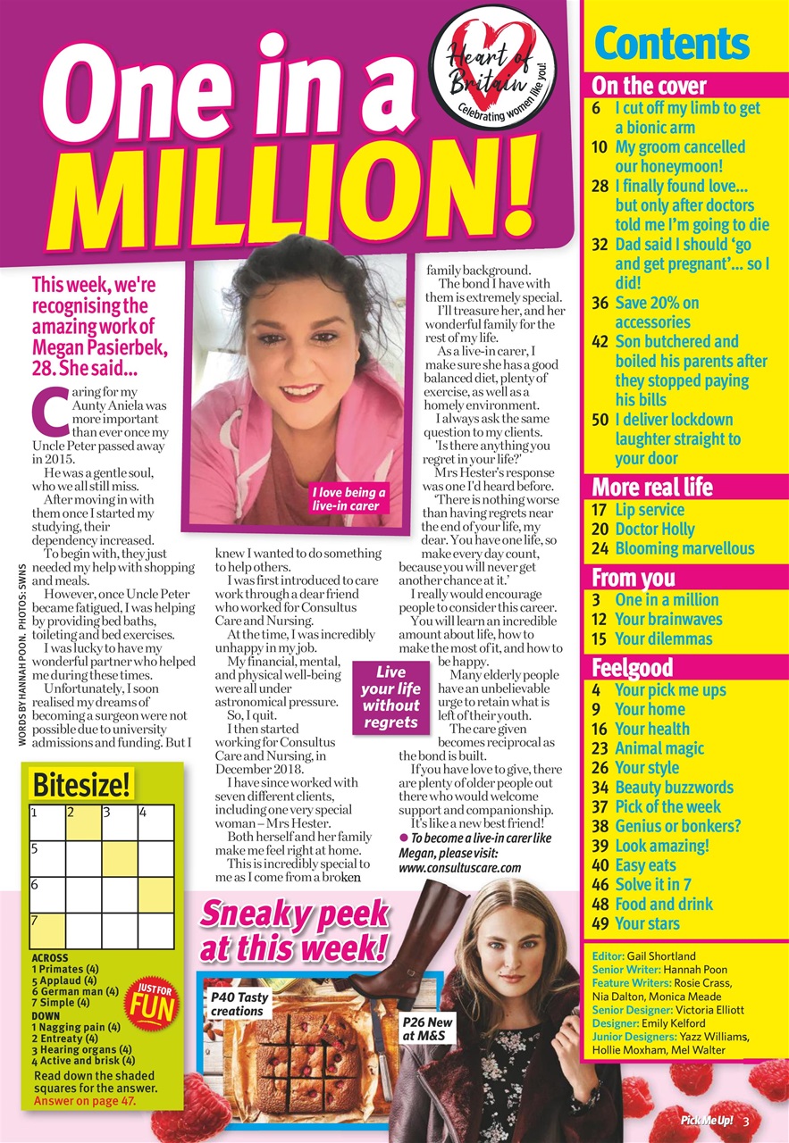 Pick Me Up Preview Pages