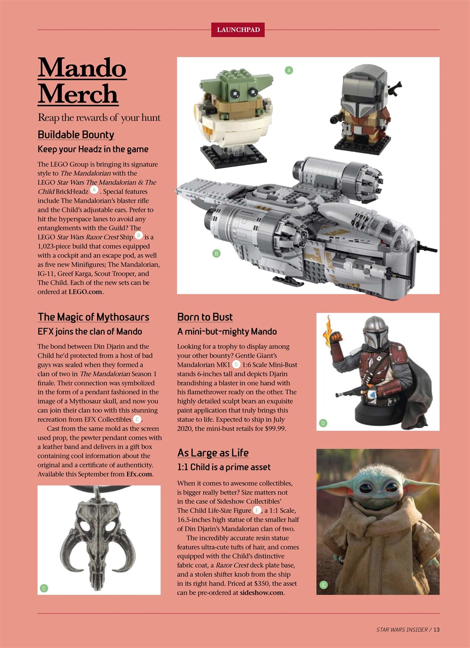 Star Wars Insider Preview Pages