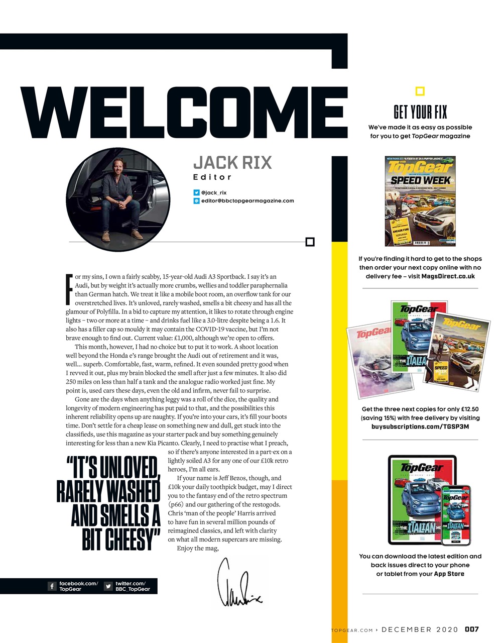 BBC Top Gear Magazine Preview Pages