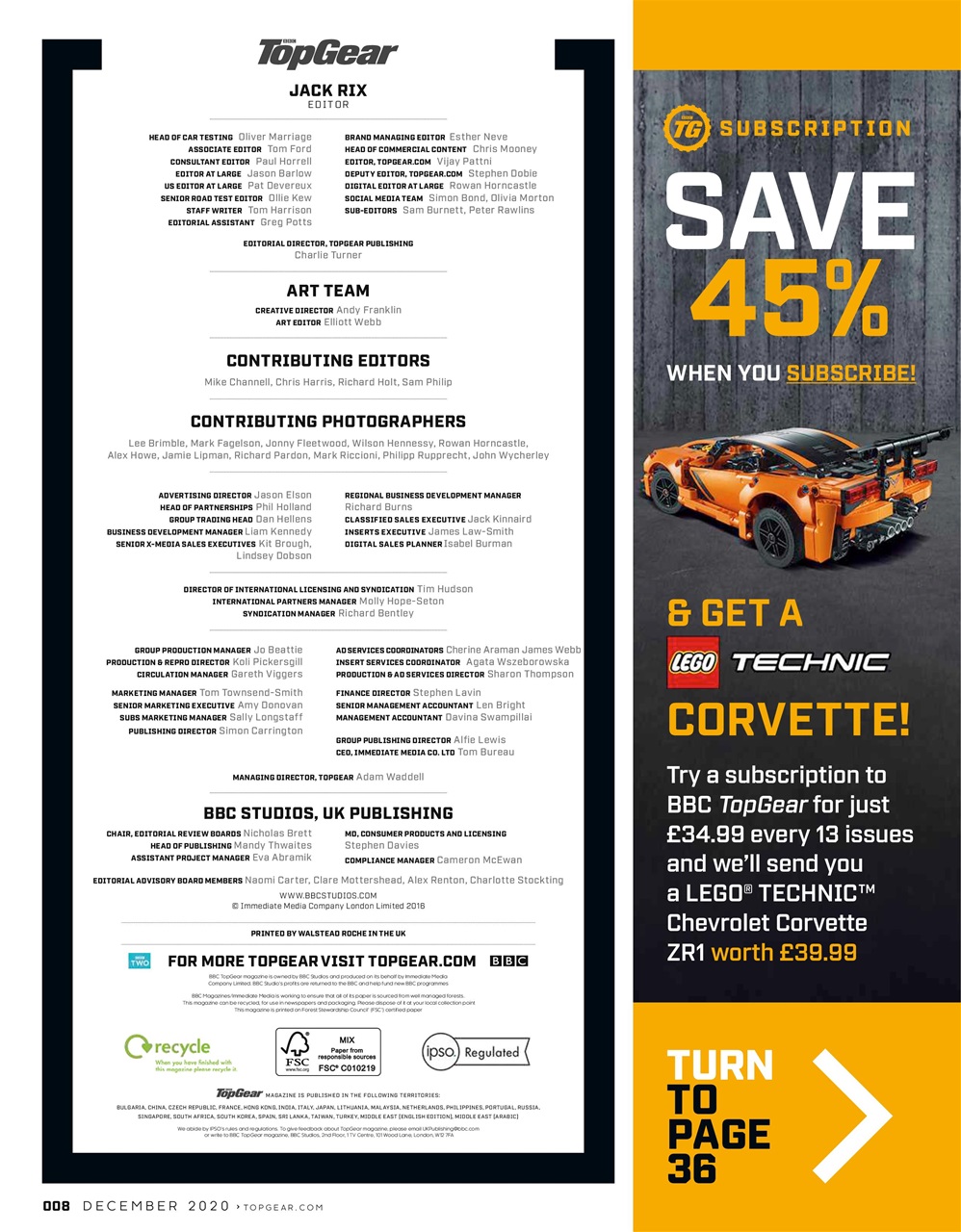 BBC Top Gear Magazine Preview Pages