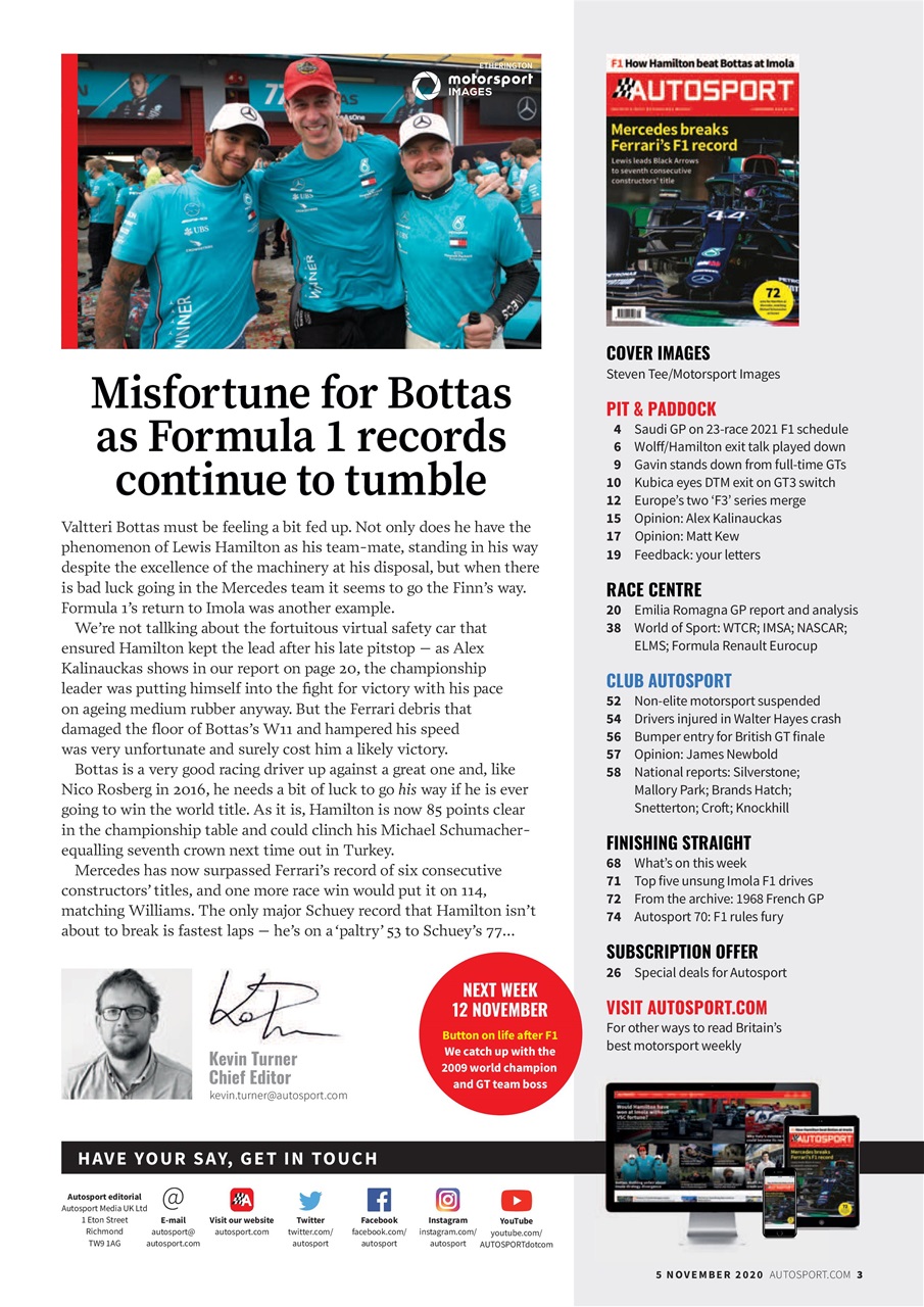 Autosport Preview Pages