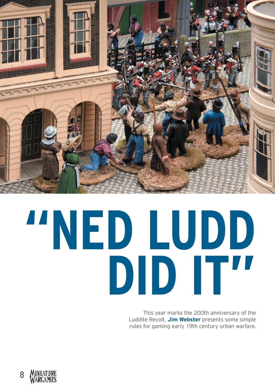 Miniature Wargames Preview Pages