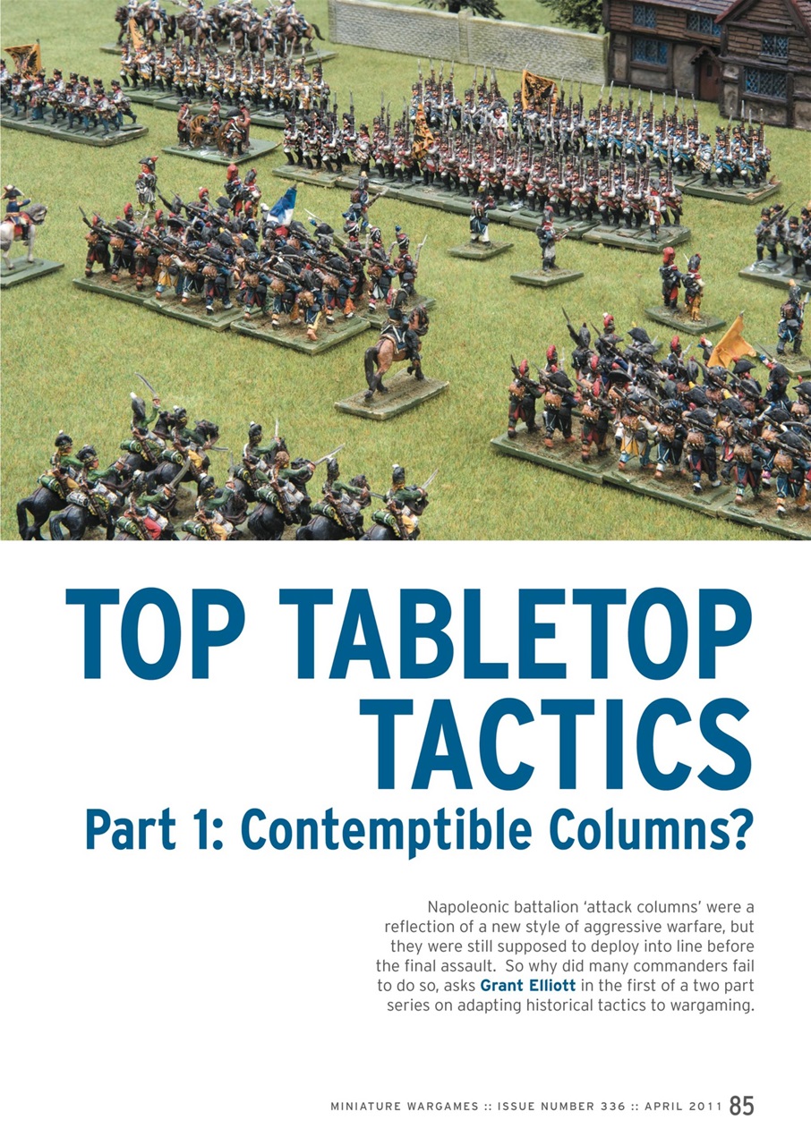 Miniature Wargames Preview Pages