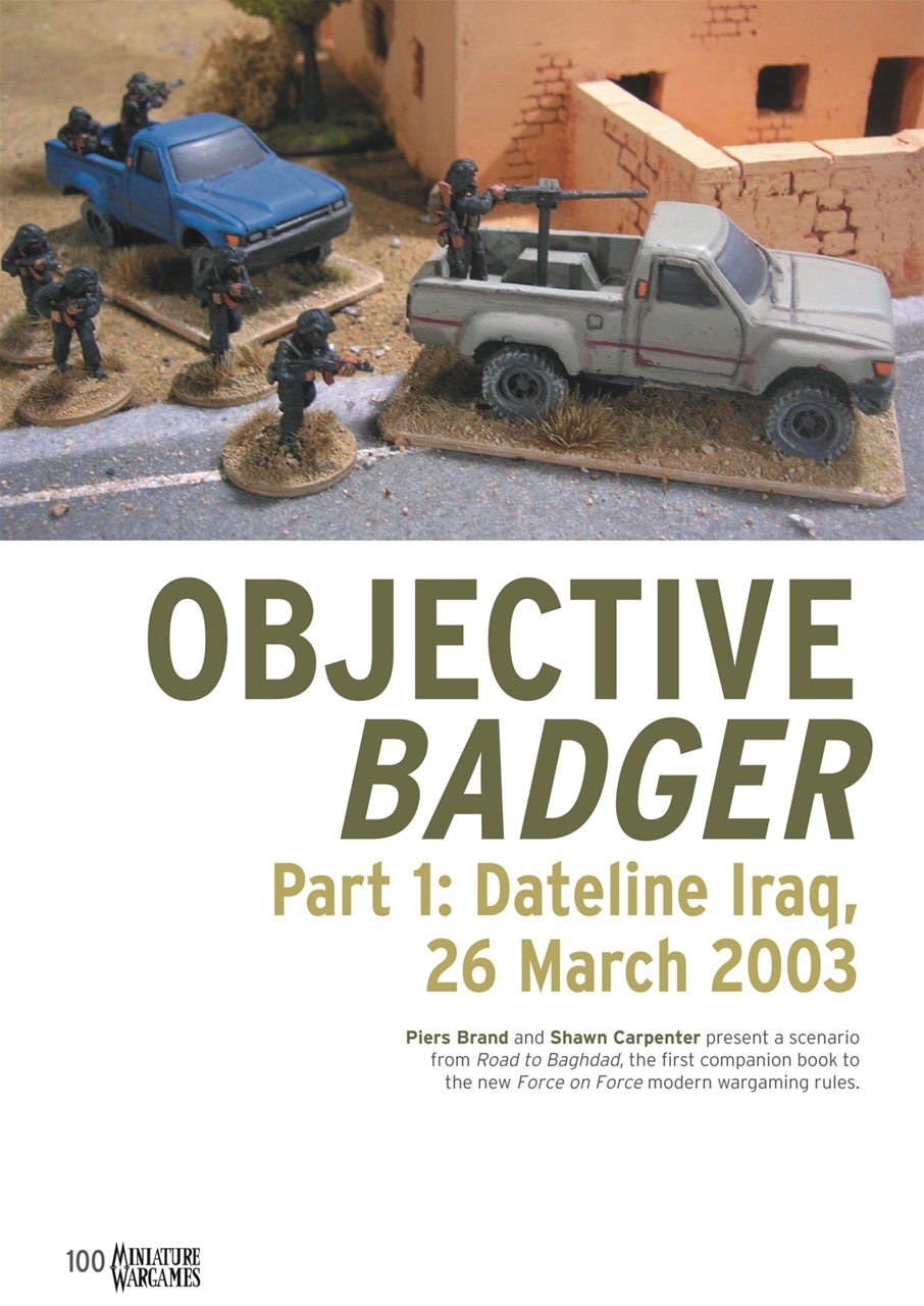 Miniature Wargames Preview Pages