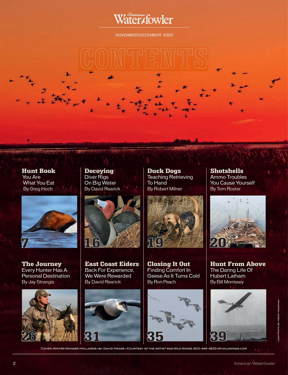 American Waterfowler Preview Pages