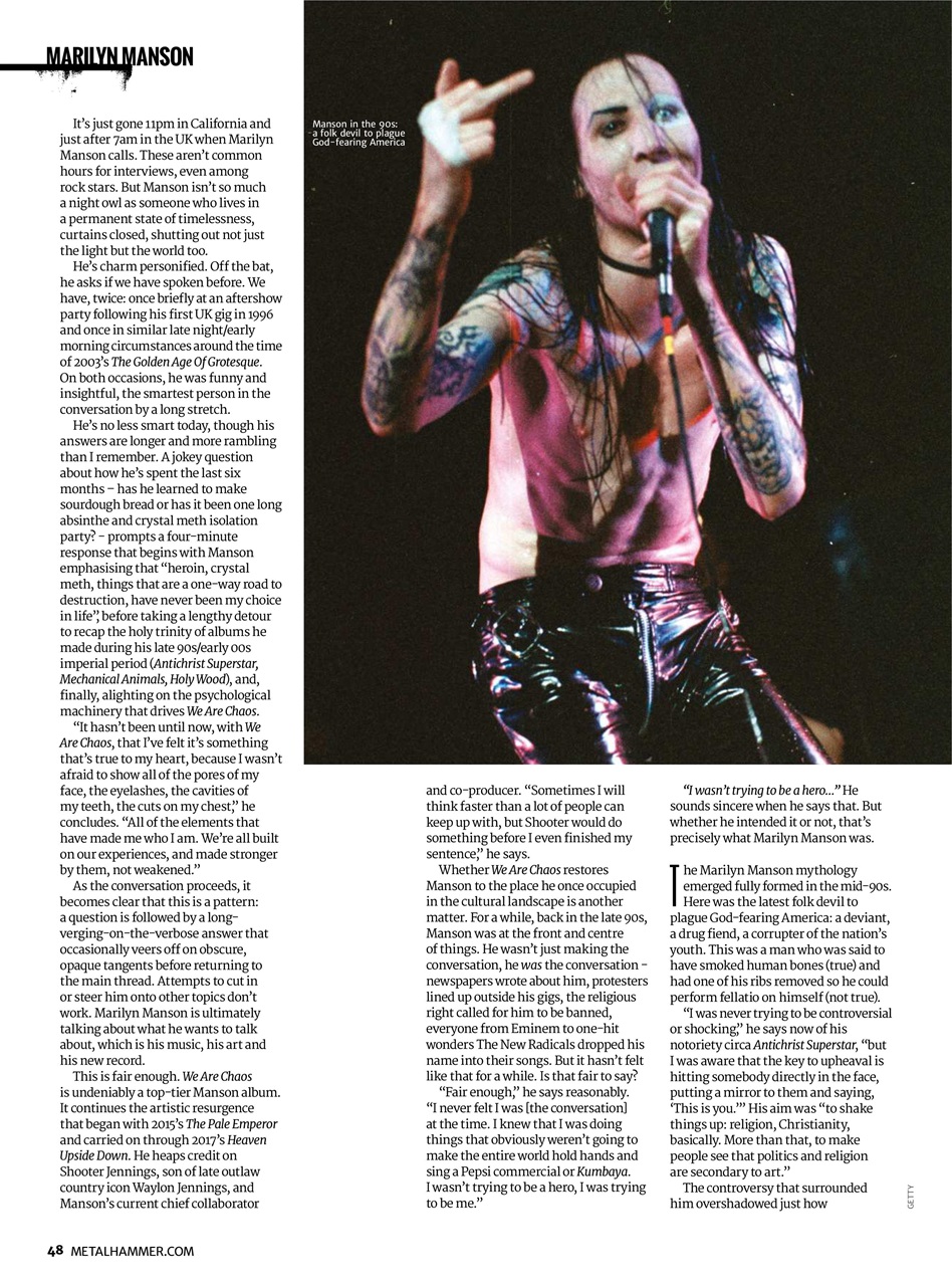 Metal Hammer Preview Pages