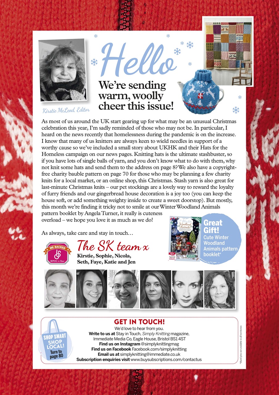 Simply Knitting Preview Pages