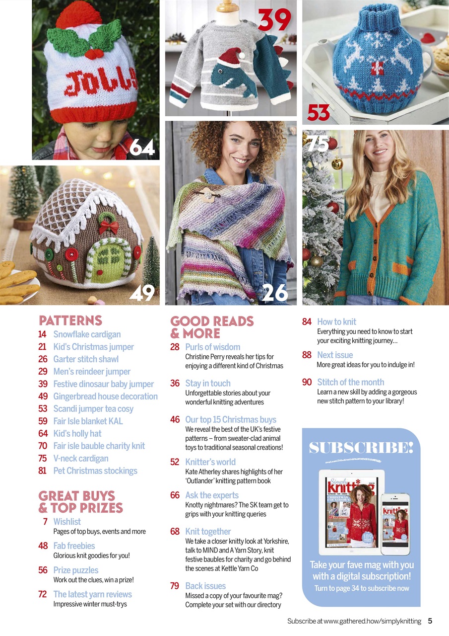 Simply Knitting Preview Pages