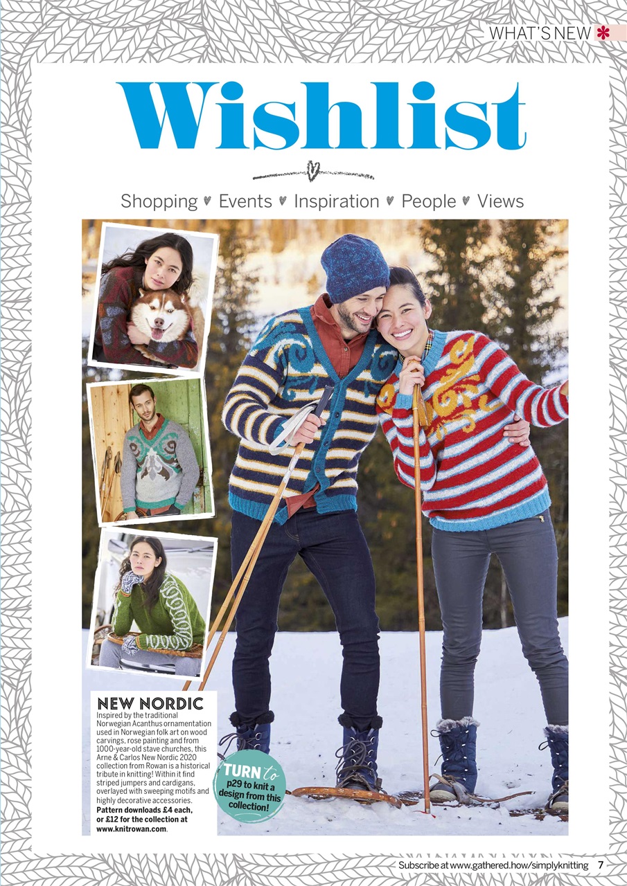 Simply Knitting Preview Pages