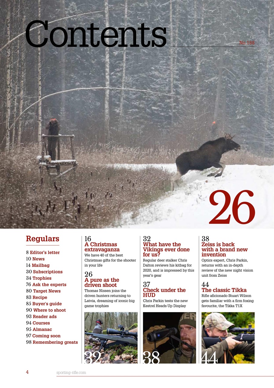 Sporting Rifle Preview Pages