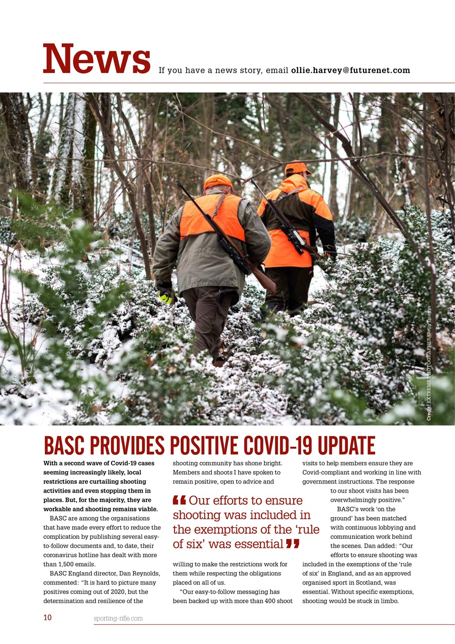 Sporting Rifle Preview Pages