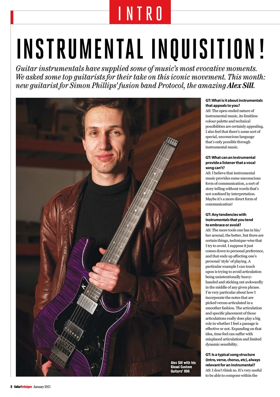 Guitar Techniques Preview Pages