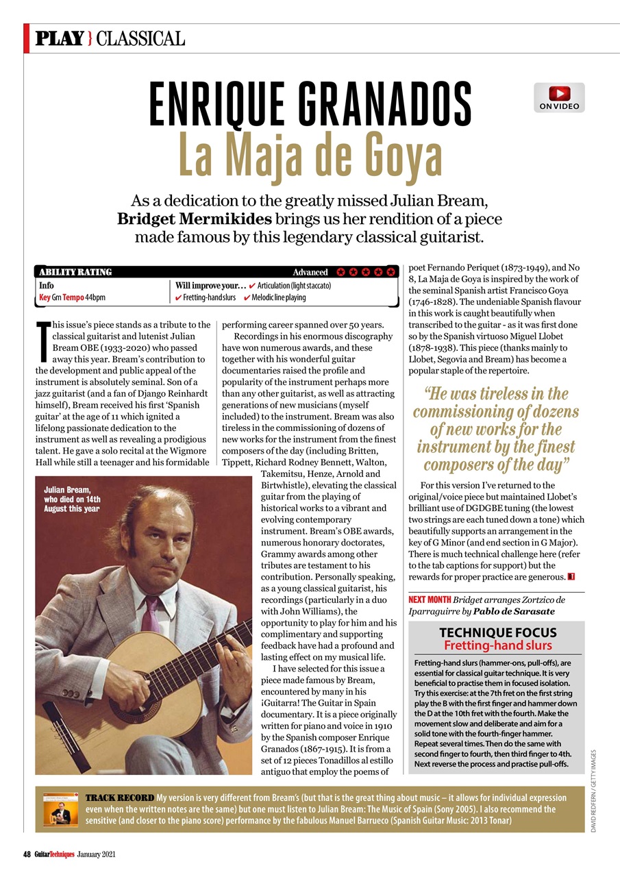 Guitar Techniques Preview Pages