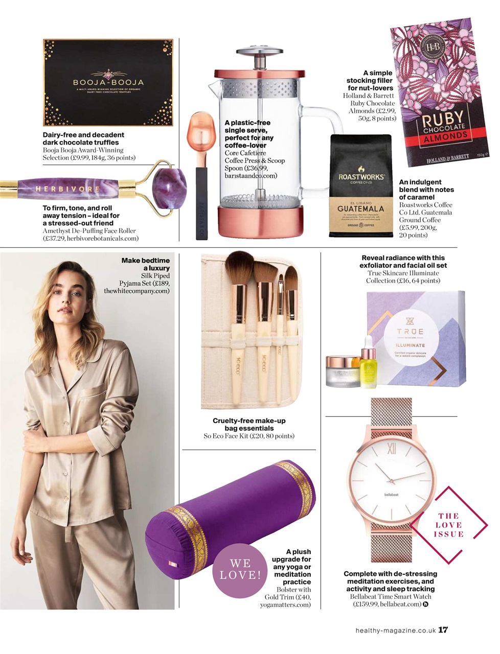 Healthy Magazine Preview Pages