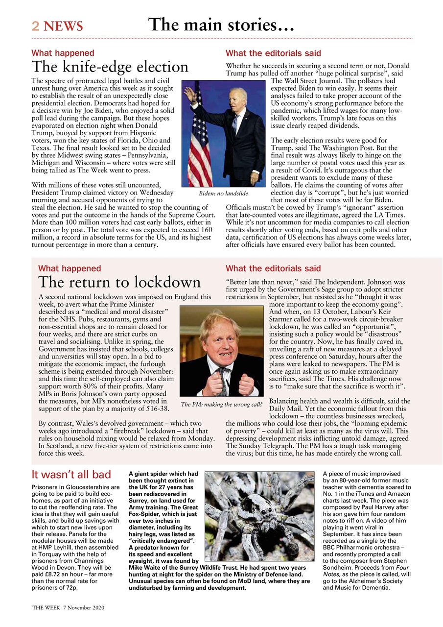 The Week Preview Pages