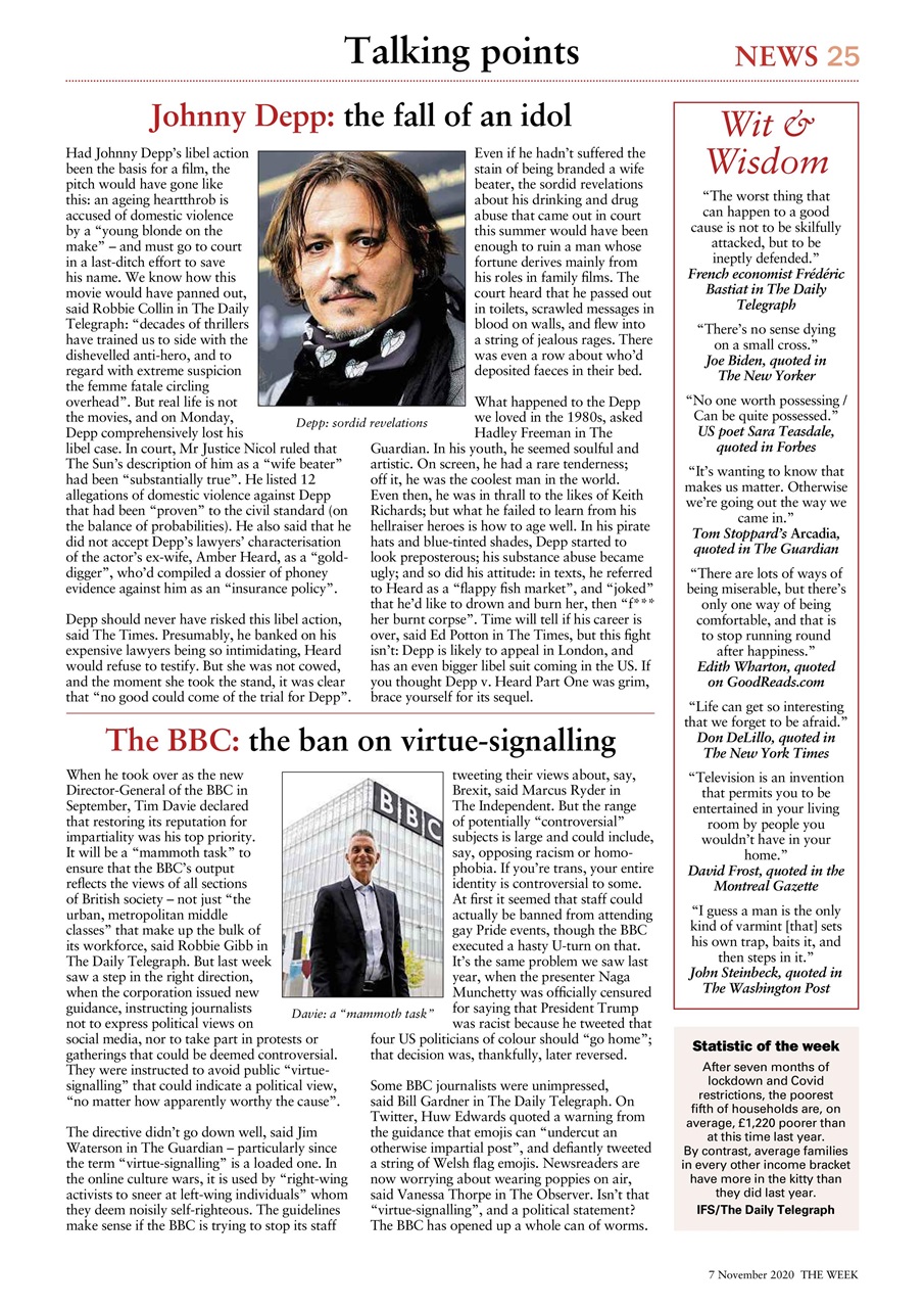 The Week Preview Pages