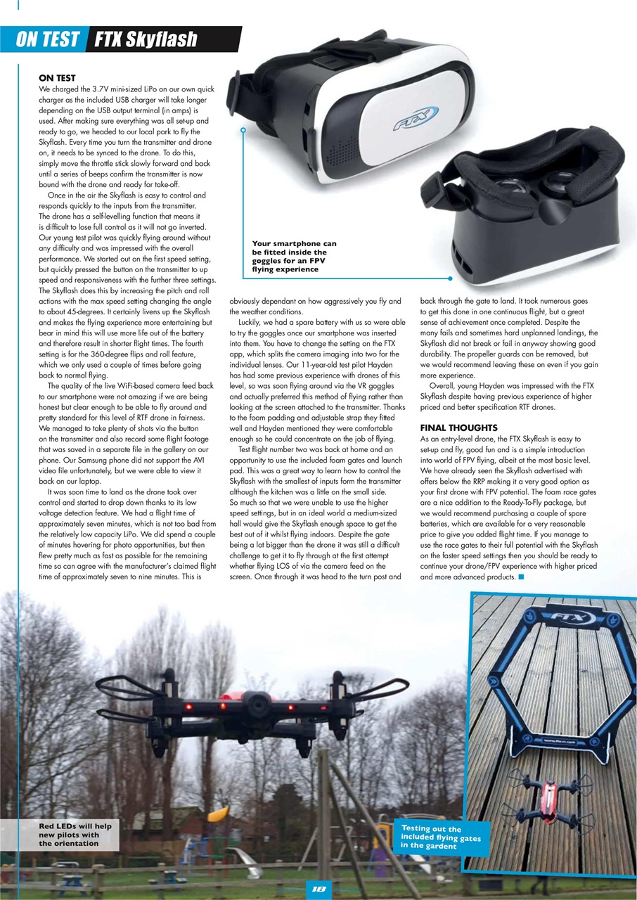 Radio Control DroneZone Preview Pages