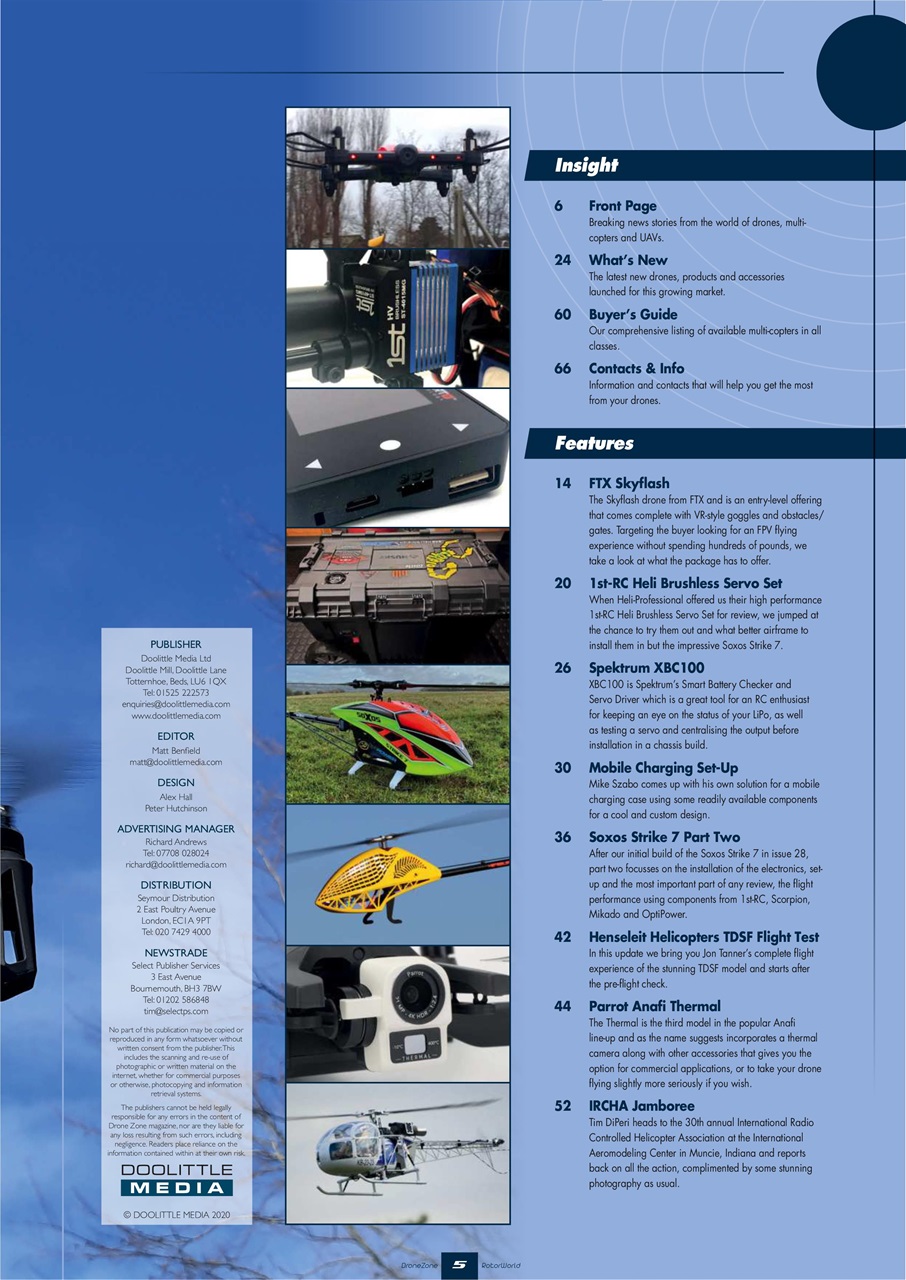 Radio Control Rotor World Preview Pages