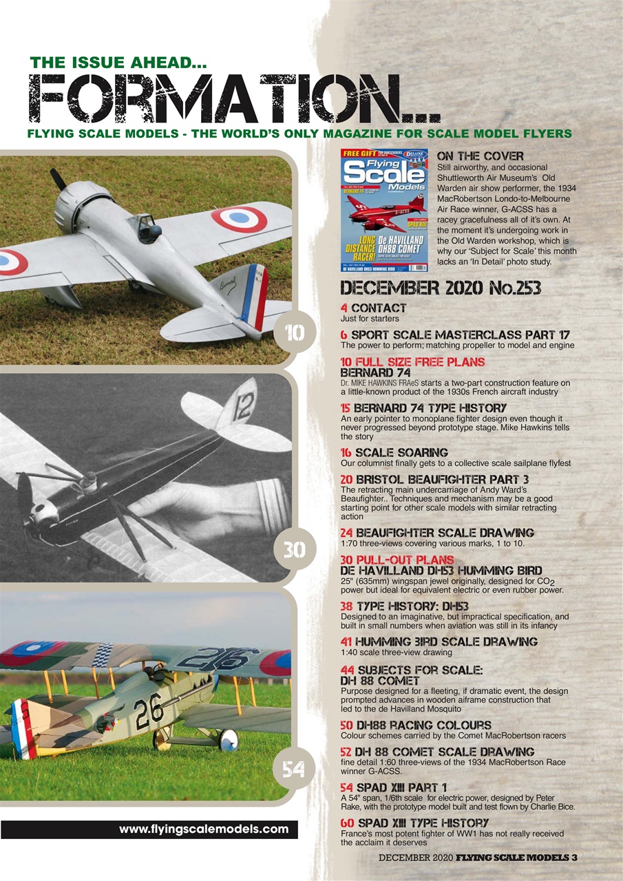 Flying Scale Models Preview Pages