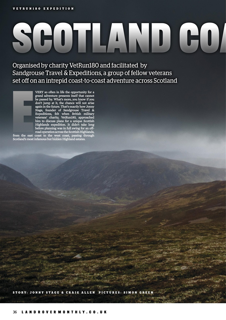 Land Rover Monthly Preview Pages