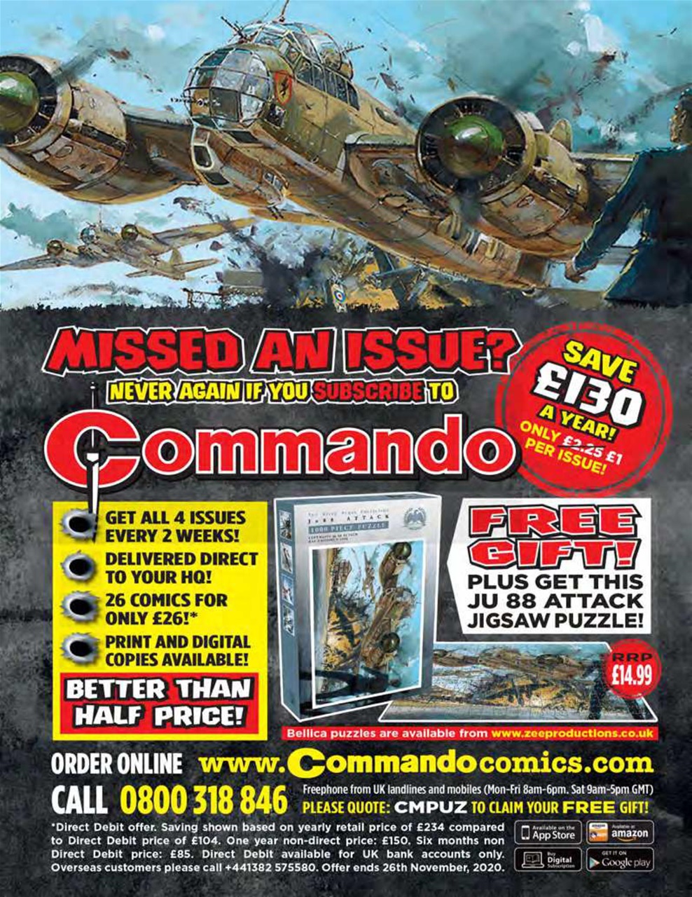 Commando Preview Pages