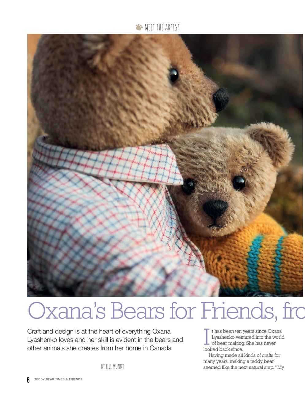 Teddy Bear Times Preview Pages