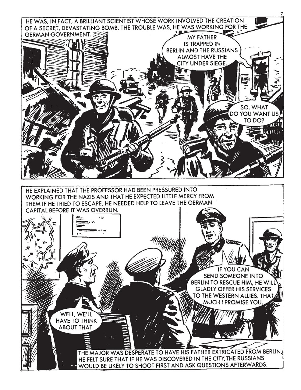 Commando Preview Pages