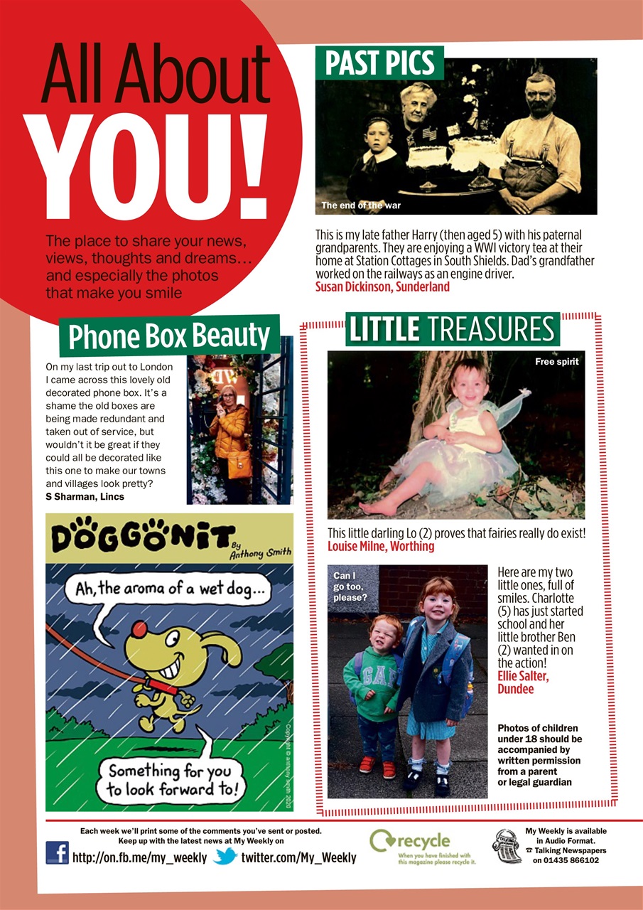 My Weekly Preview Pages