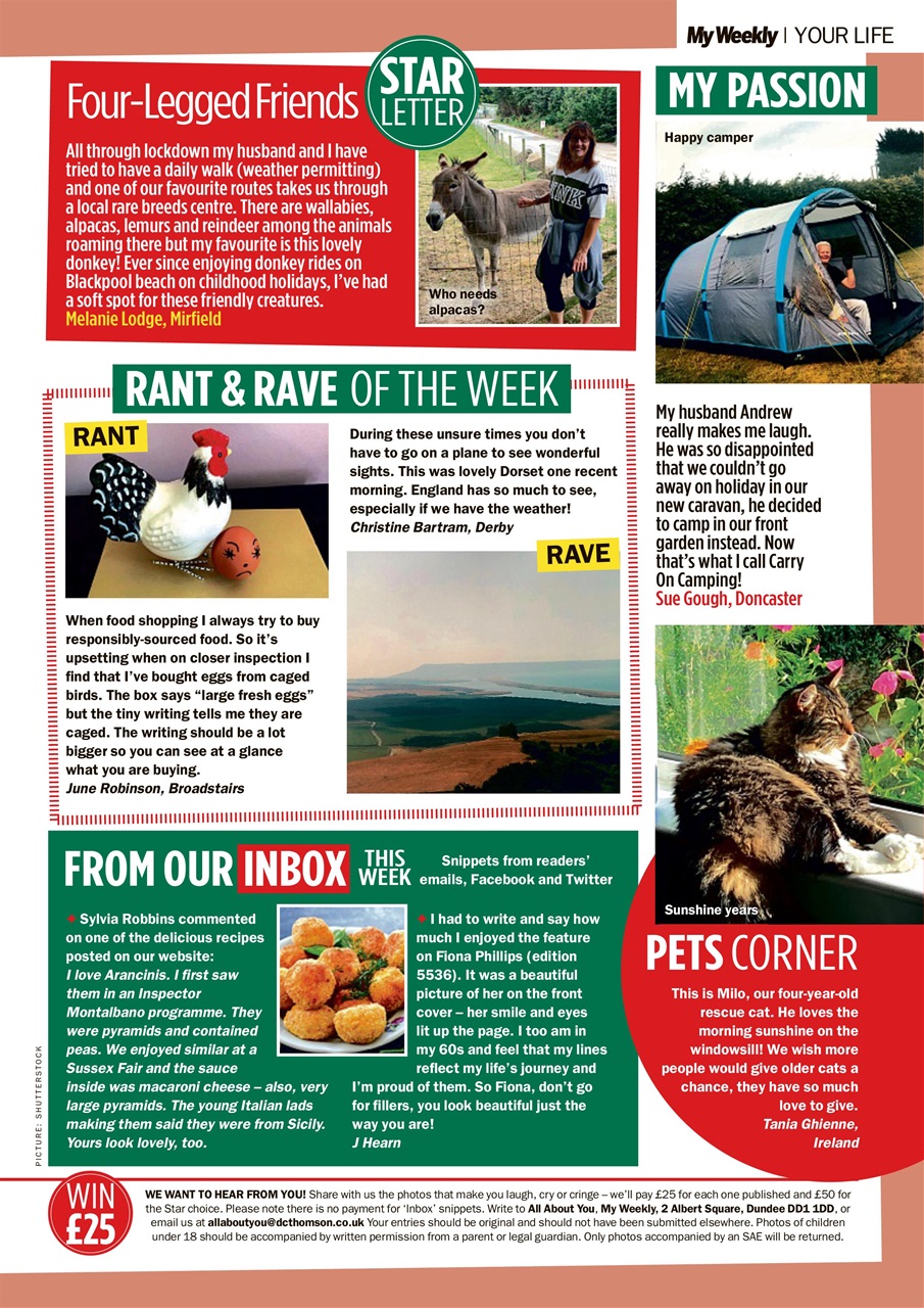 My Weekly Preview Pages