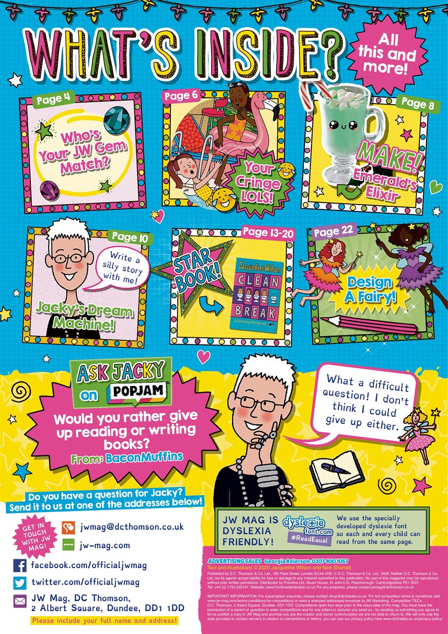 Jacqueline Wilson Preview Pages