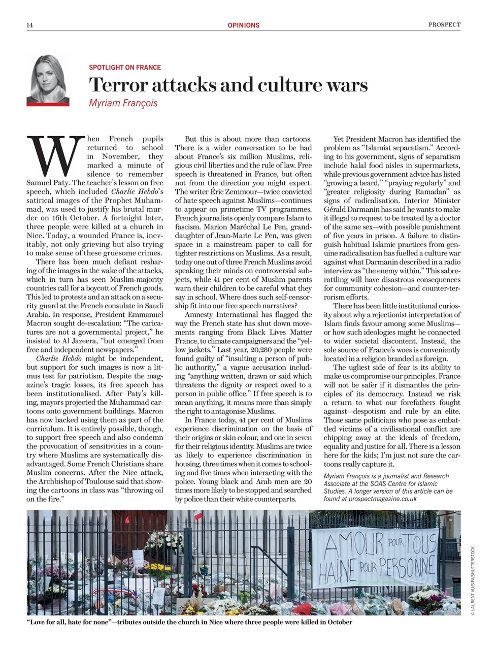 Prospect Magazine Preview Pages