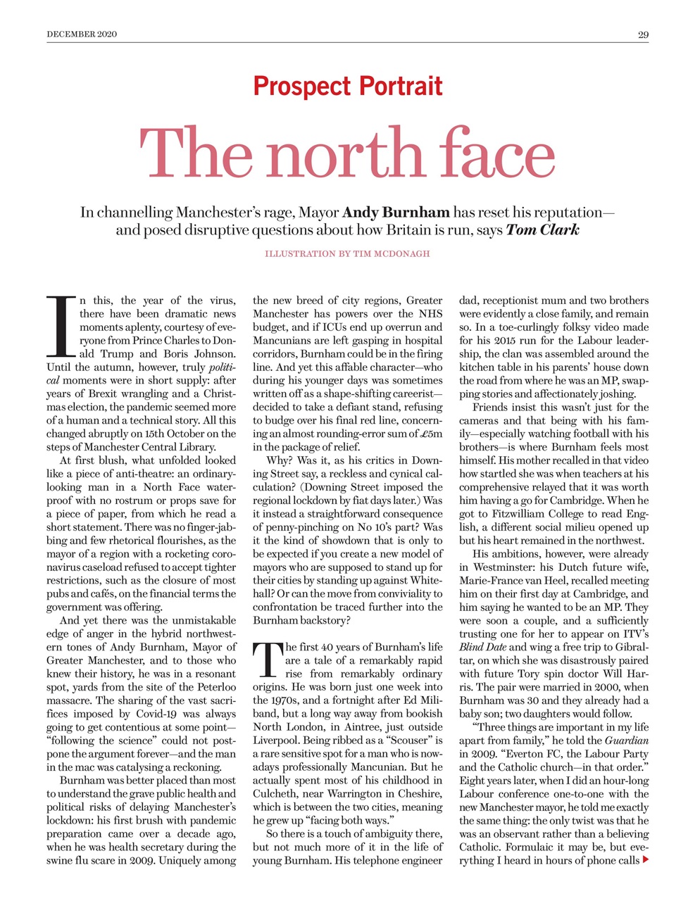 Prospect Magazine Preview Pages