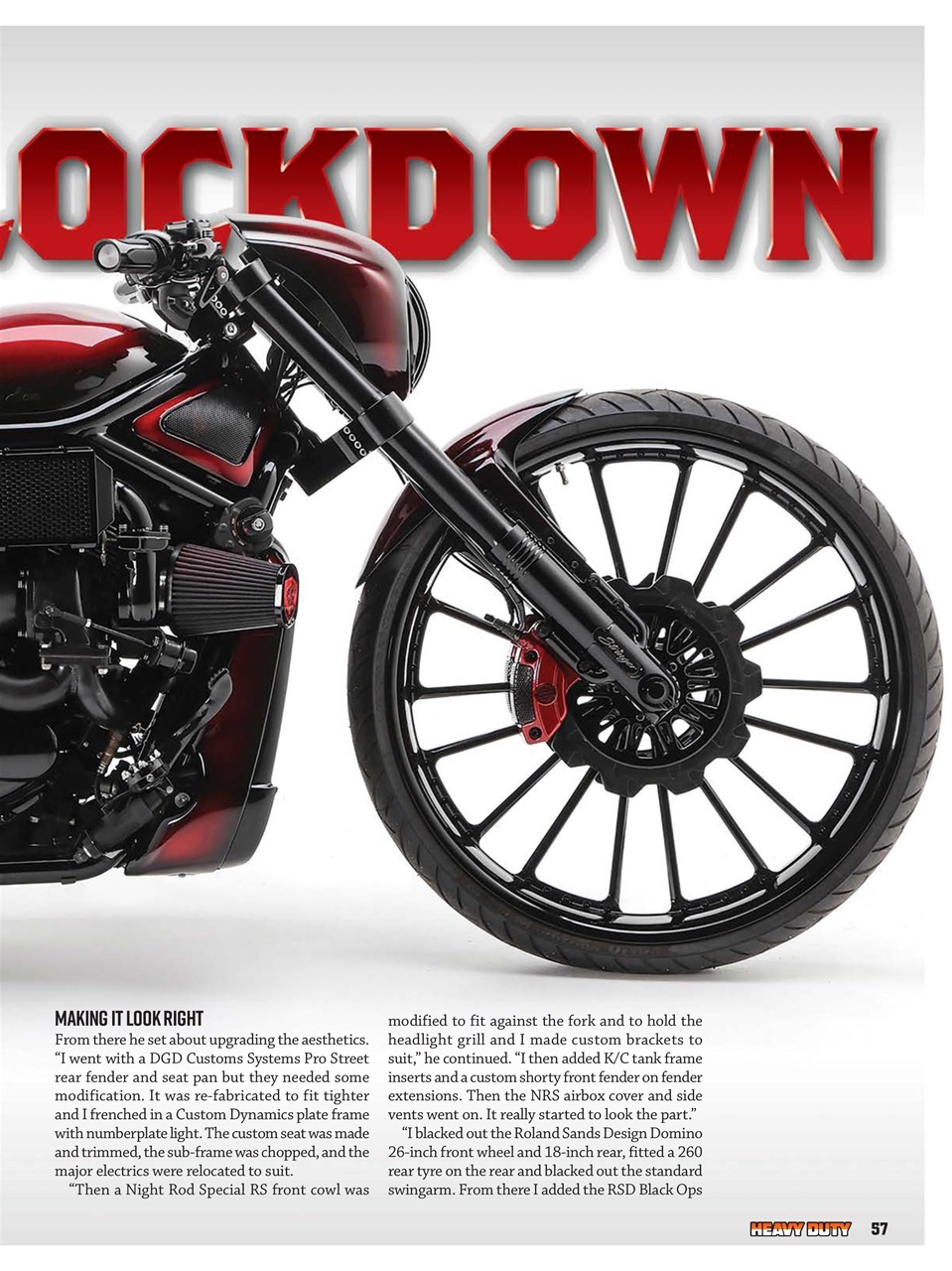 Heavy Duty Preview Pages