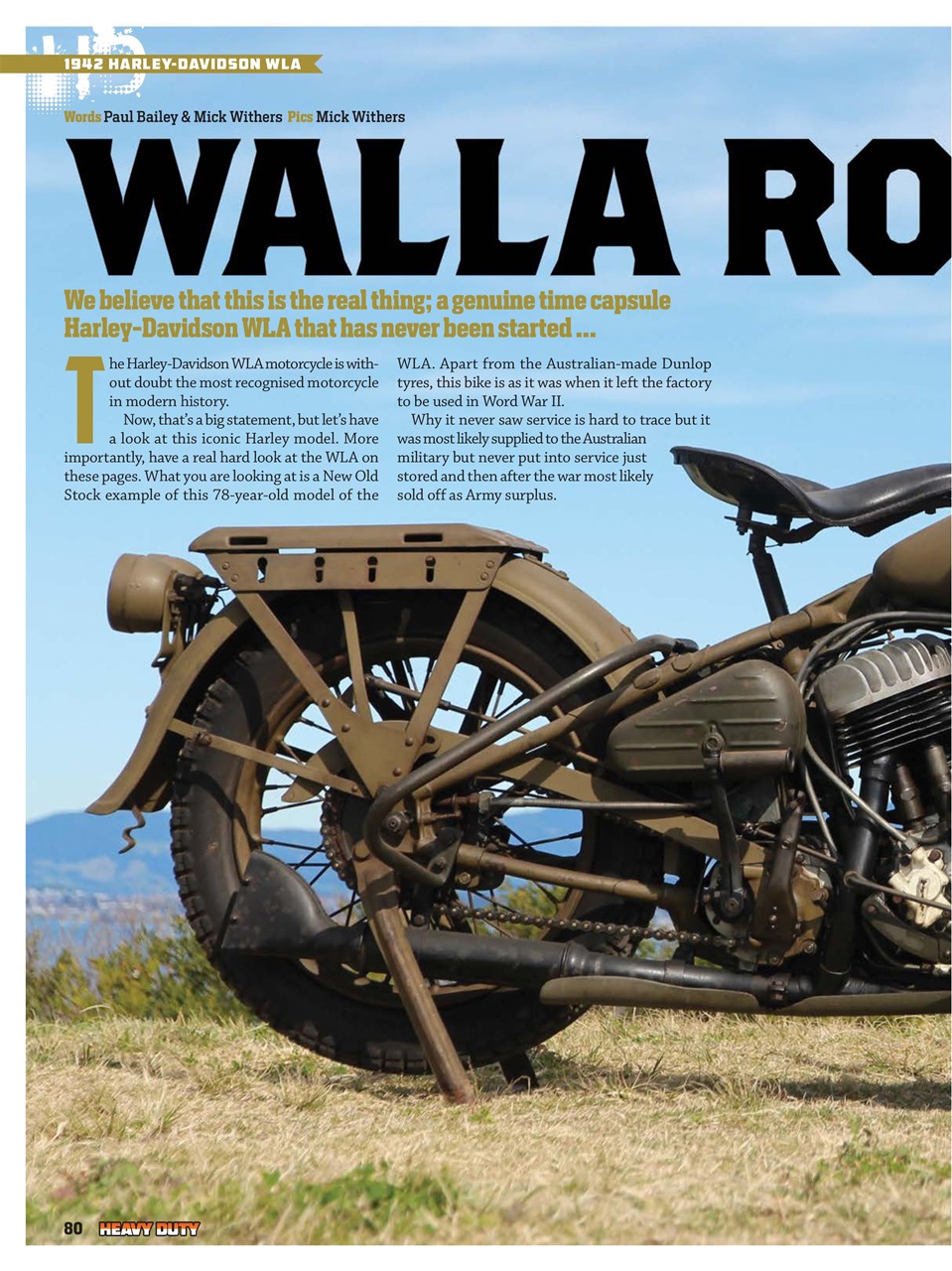Heavy Duty Preview Pages