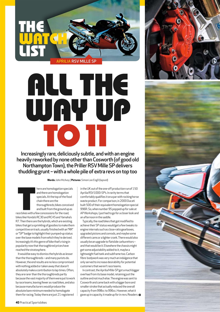 Practical Sportsbikes Preview Pages