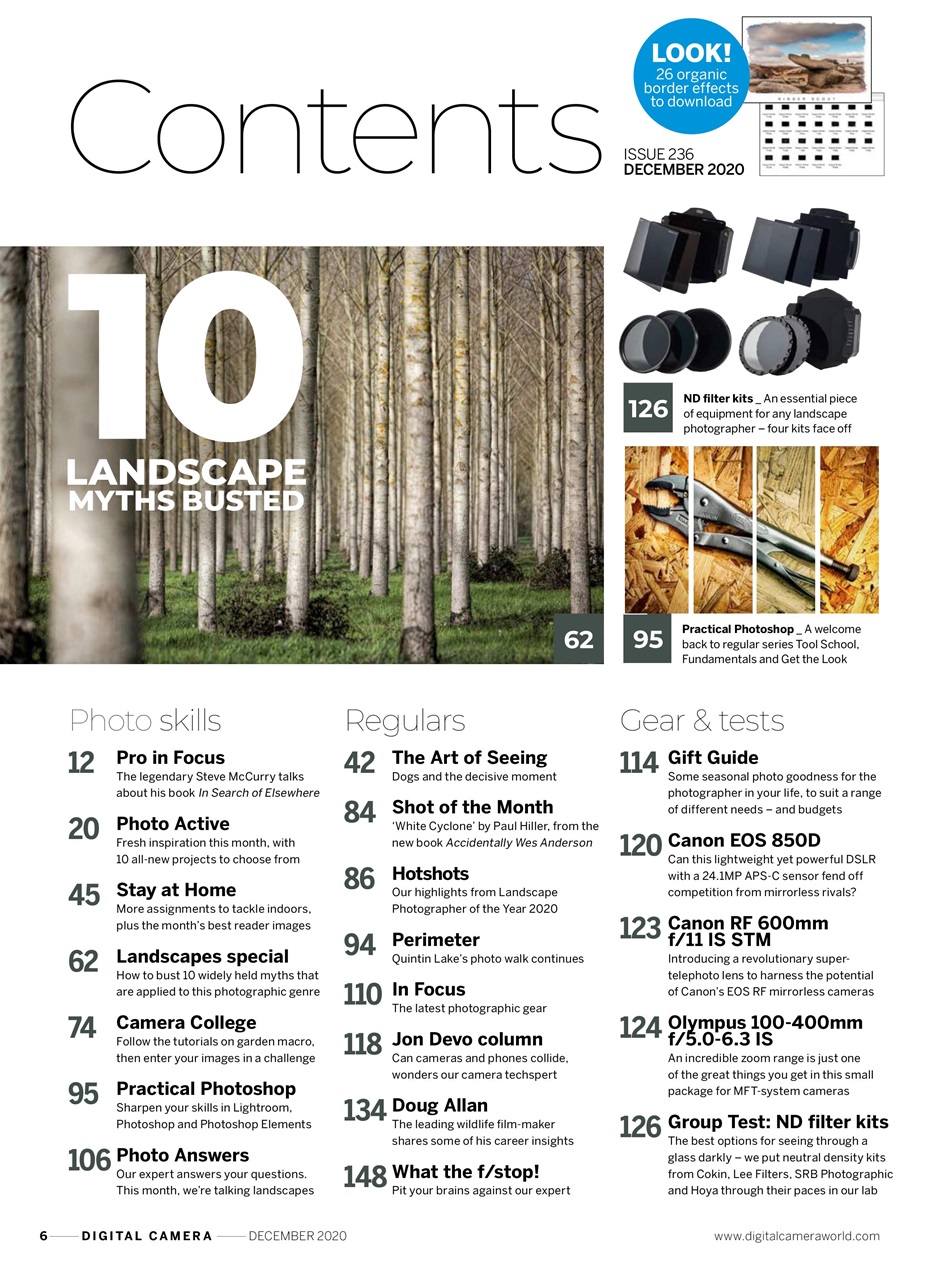 Digital Camera Magazine Preview Pages