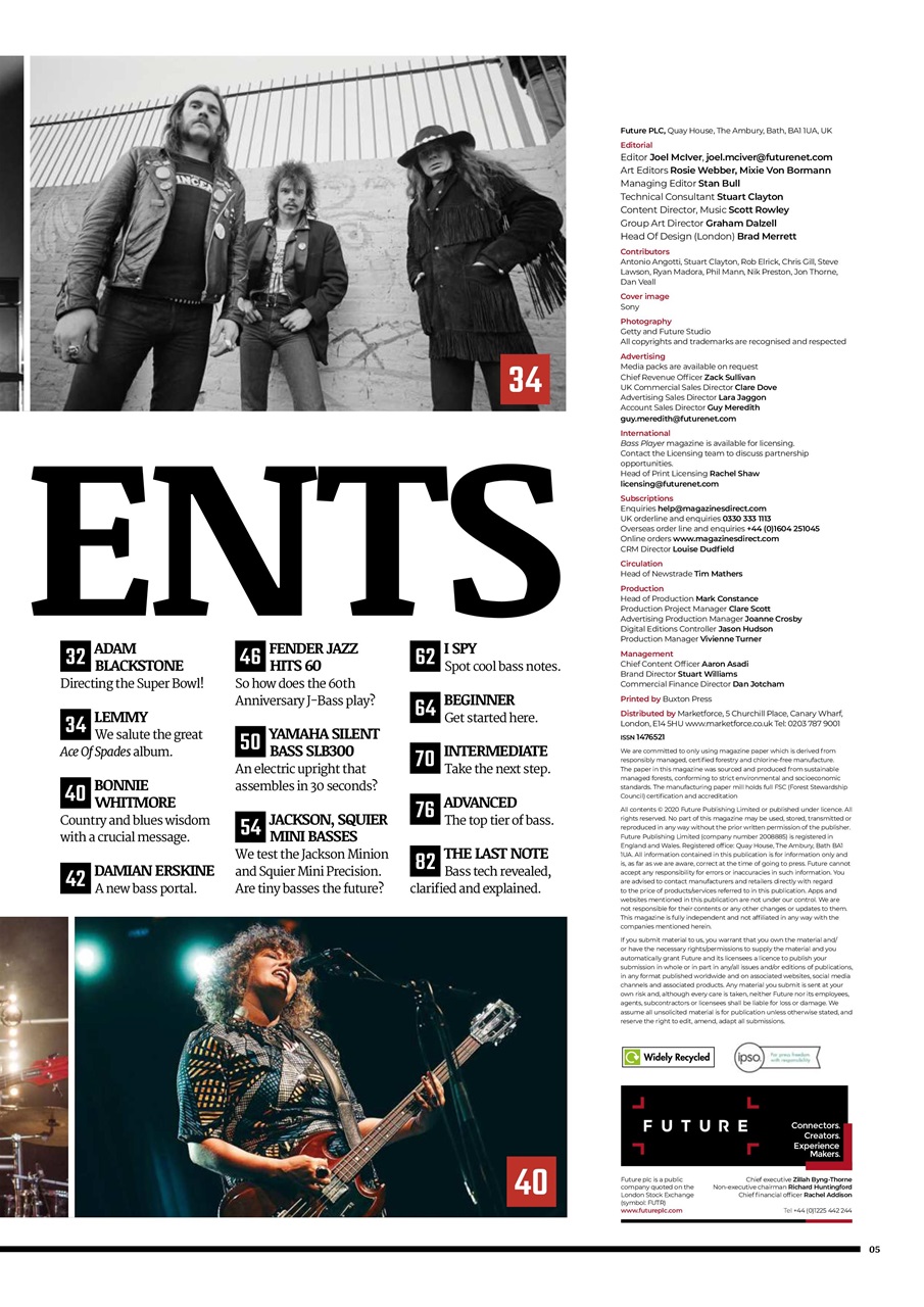 Bass Player UK Preview Pages