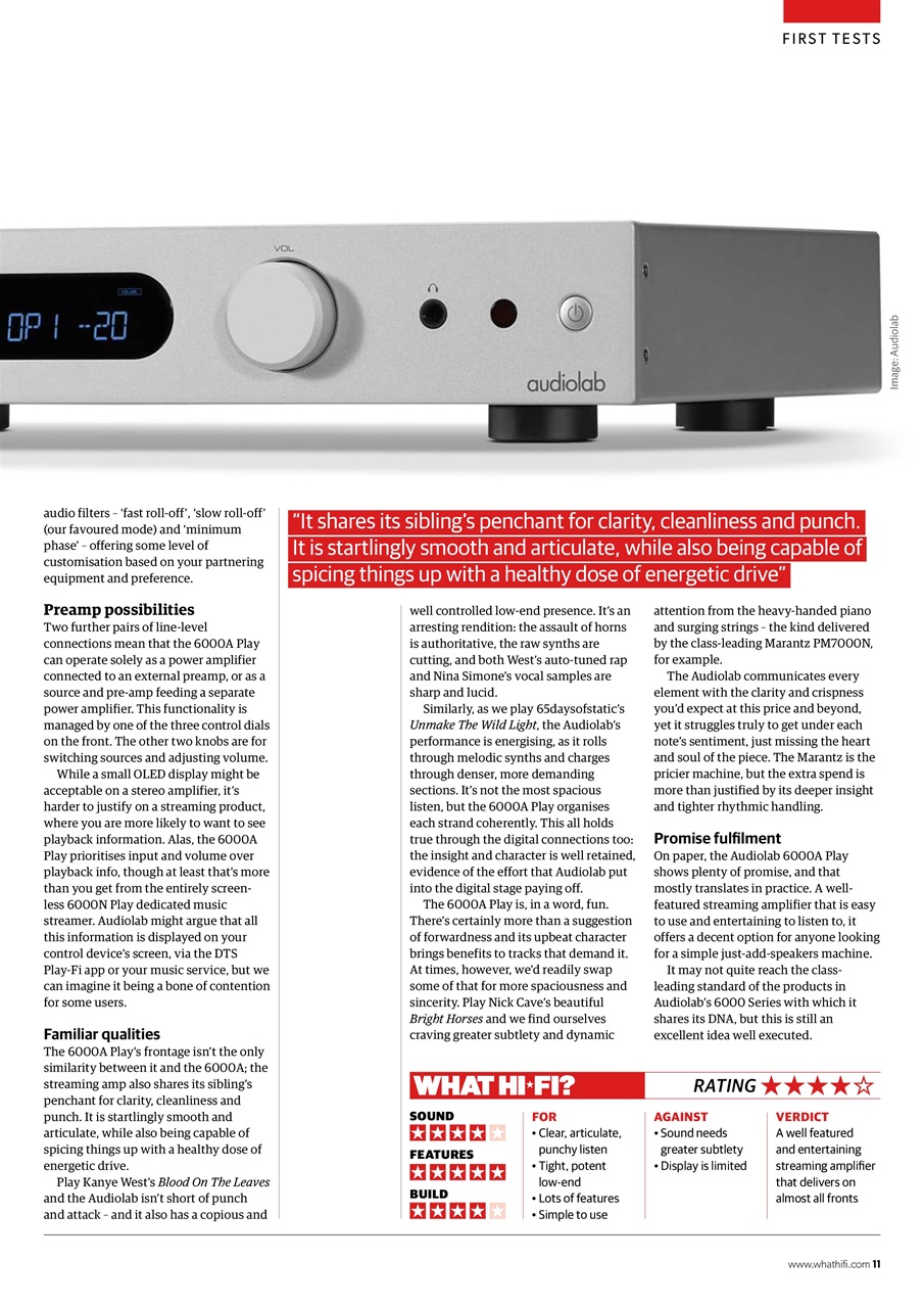 What HiFi Preview Pages