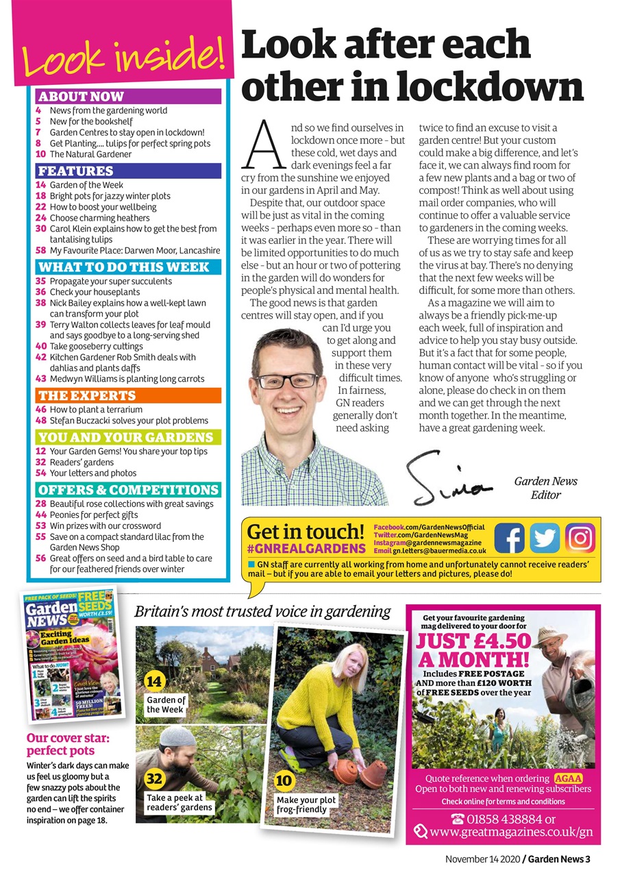 Garden News Preview Pages
