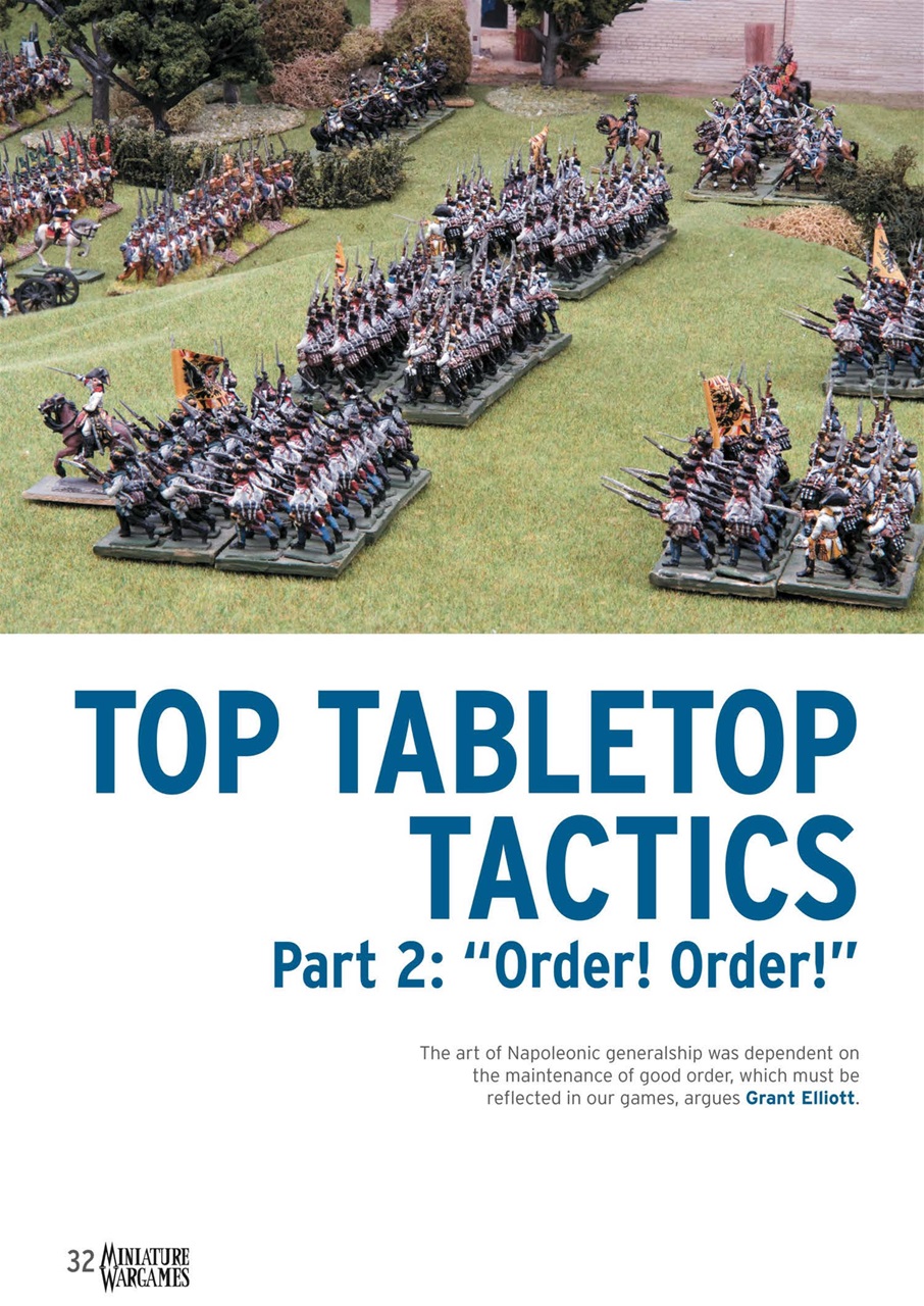 Miniature Wargames Preview Pages