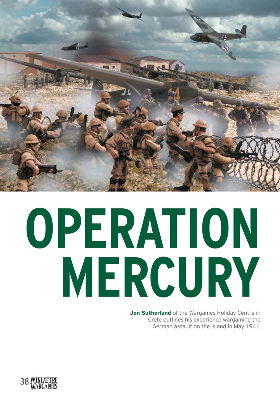 Miniature Wargames Preview Pages