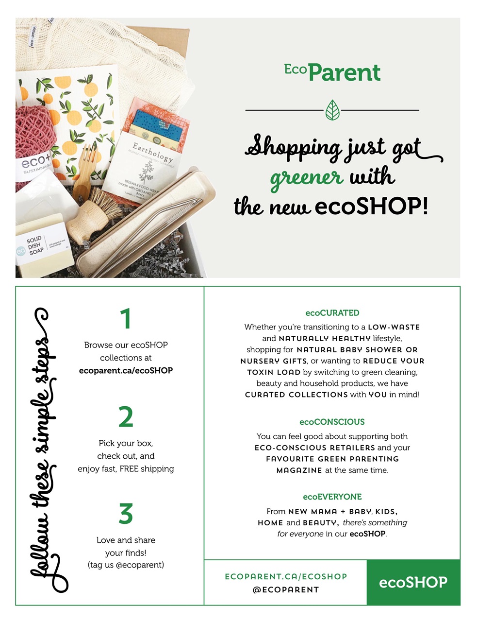 Ecoparent Magazine Preview Pages