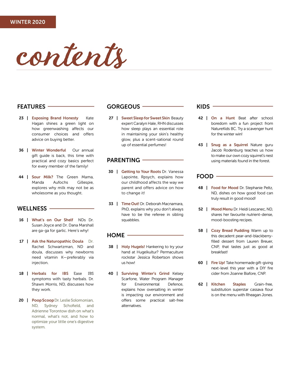 Ecoparent Magazine Preview Pages